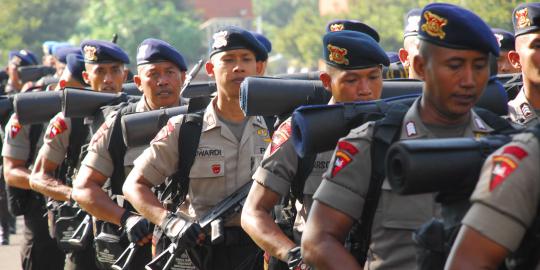 500 Anggota TNI-Polri amankan 12 kantor dinas di Mesuji