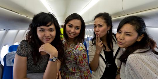 Kicau twitter mantan model sebelum Sukhoi hilang