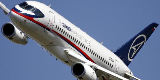 Sindir Superjet 100 di Twitter, pramugari Aeroflot dipecat