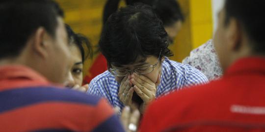 Prosesi penyerahan jenazah Sukhoi dilakukan di Halim