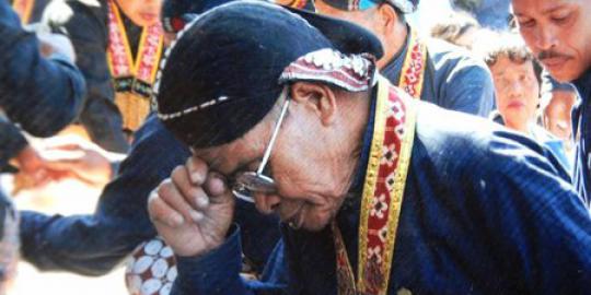 Mbah Maridjan, juru kunci sampai mati