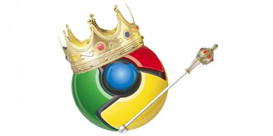 Google Chrome akhirnya jadi browser paling laris