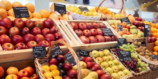 Rak ritel sulit terbebas buah dan sayuran impor