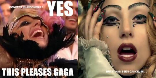 Adakah motif uang di balik perizinan konser Lady Gaga?