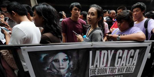 Jika merasa rugi, pembeli tiket Lady Gaga bisa melapor