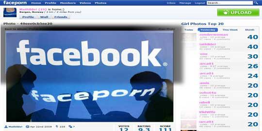 Facebook dikalahkan situs porno