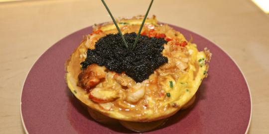 Omelet mahal seharga Rp 10 juta, mau coba?