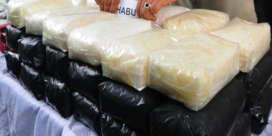 Penyelundupan 520 gram sabu dari Mali digagalkan