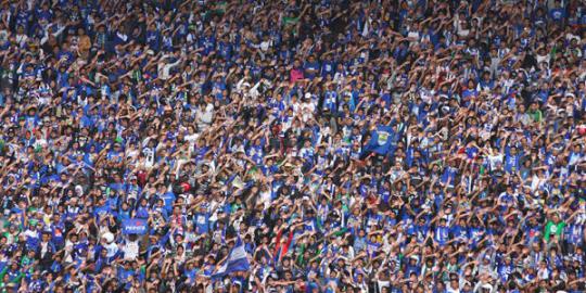 Persib main, Bobotoh dijaga 1.100 polisi