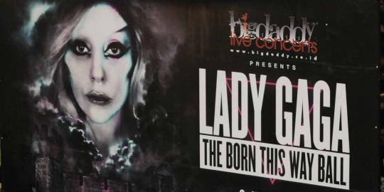 Lokasi refund tiket Lady Gaga belum ditentukan