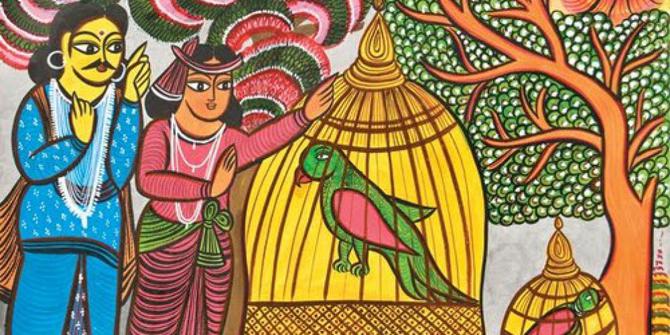 Puisi Karya Tagore Dikonversi Jadi Lukisan Merdeka Gambar