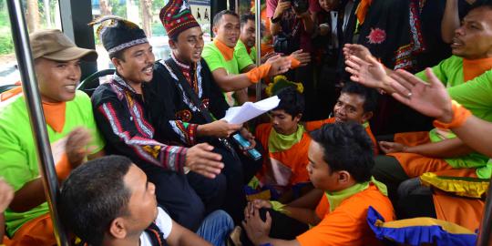 Seniman Aceh gelar pentas seni di Busway