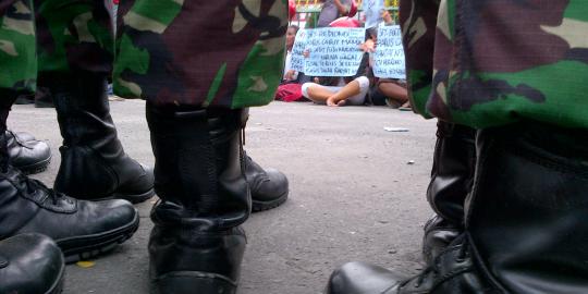 Penertiban rumah dinas TNI AL berakhir over kredit