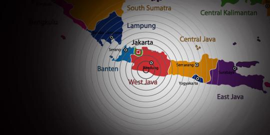 Warga Palabuhanratu panik saat gempa 6,1 SR