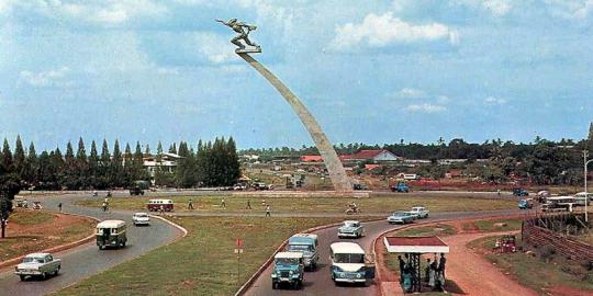 Pancoran, tempat sopir bajaj balapan