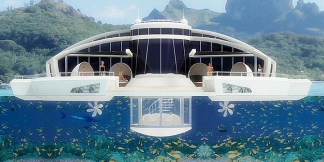 Solar Floating Resort: Hotel bertenaga surya di atas air
