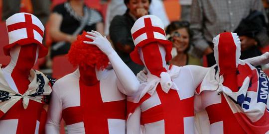 Pria Inggris gampang nangis karena bola