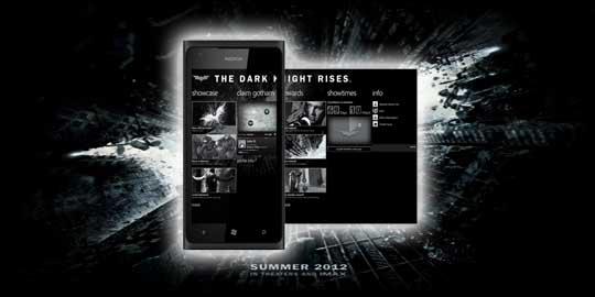 Nokia luncurkan The Dark Knight Rises App untuk Lumia series