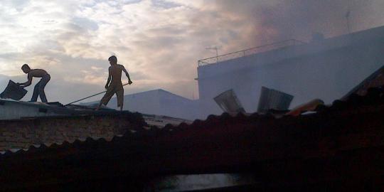 Puluhan rumah di Medan diamuk si jago merah