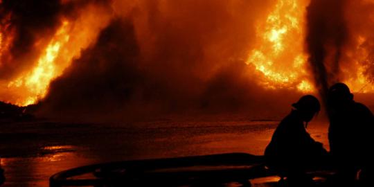  Gudang kayu di Yogyakarta terbakar