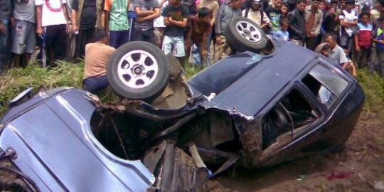 Korban tewas mobil masuk jurang bertambah jadi 9 orang
