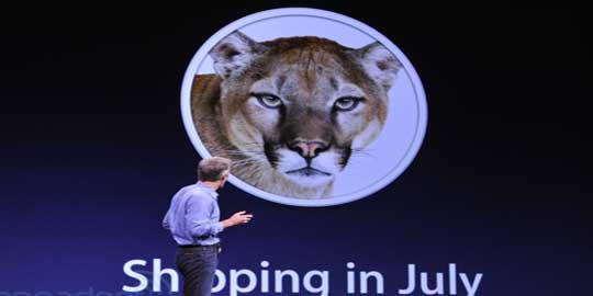OS X Mountain Lion, sang singa gunung di WWDC 2012