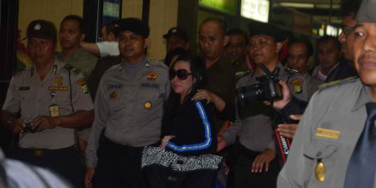 Sherny langsung ditahan di LP Wanita Tangerang