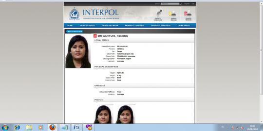 Bercadar coklat, Neneng tiba di KPK