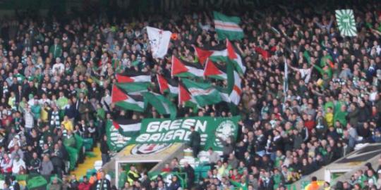 Suporter Glasgow Celtic dukung mogok makan Palestina
