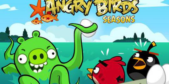 Angry Birds dapat musuh baru yaitu gurita babi
