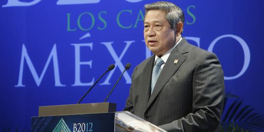 Presiden SBY hadiri KTT Business 20 