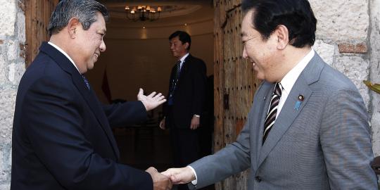Presiden SBY bertemu PM Jepang