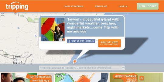 Tripping, search engine bagi para wisatawan