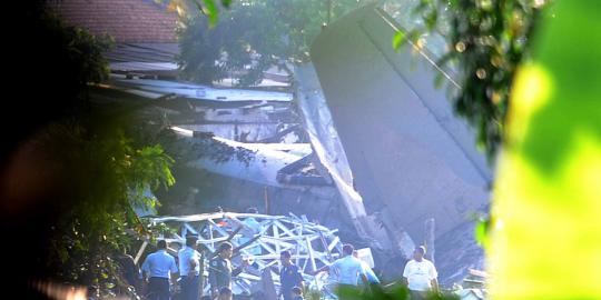 Selain korban tewas, 12 orang luka akibat Fokker