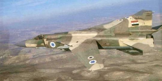 Pilot jet tempur Suriah membelot ke Yordania