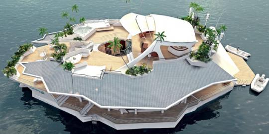 Mau coba \'pulau terapung\' seharga Rp 43,3 milyar ini?