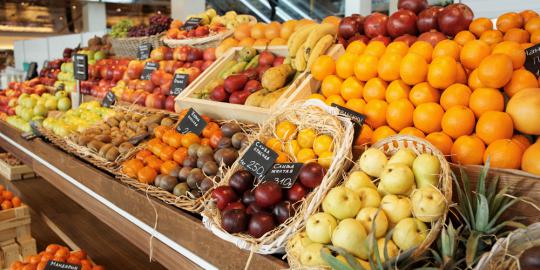 Harga sayur dan buah impor merangkak naik
