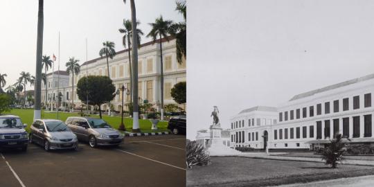 Lenyapnya patung Mur Jangkung di depan Gedung Putih