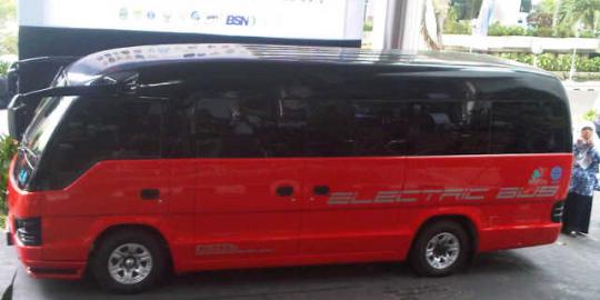 Minibus listrik diujicoba