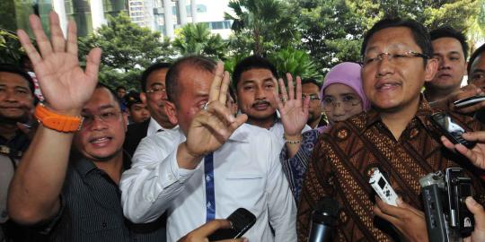 Anas Urbaningrum penuhi panggilan KPK 