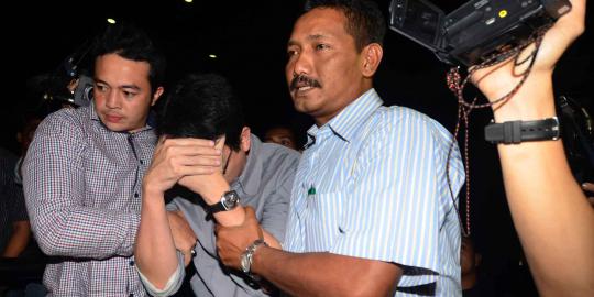 3 Orang diduga kasus suap di Buol tiba di KPK