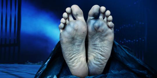 Sebelum tewas, sopir truk baru saja antar pasir ke pelanggan