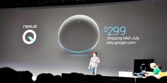 Nexus Q, bola Cloud pertama dari Google