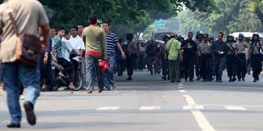 Antisipasi bentrok PP vs FBR, polisi siaga di Jaksel