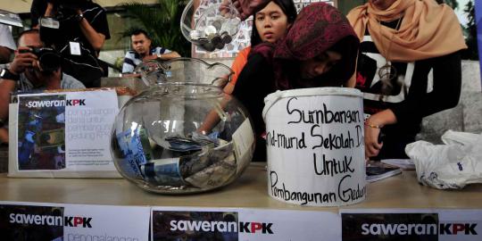 ICW buka posko sumbangan pembangunan gedung KPK