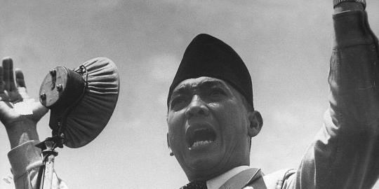 Pidato Soekarno tak pernah buat ngantuk