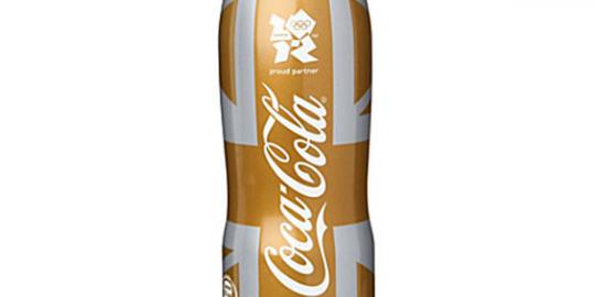 Meriahkan Olimpiade London 2012, Coca-Cola rilis botol emas