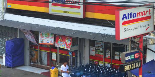 Perampok Alfamart Mampang gasak uang Rp 45 juta