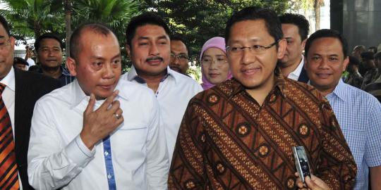 Usai diperiksa KPK, Anas enggan jawab pertanyaan