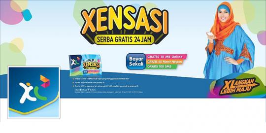 XL Xensasi ditarget jaring 1,2 juta pelanggan baru
